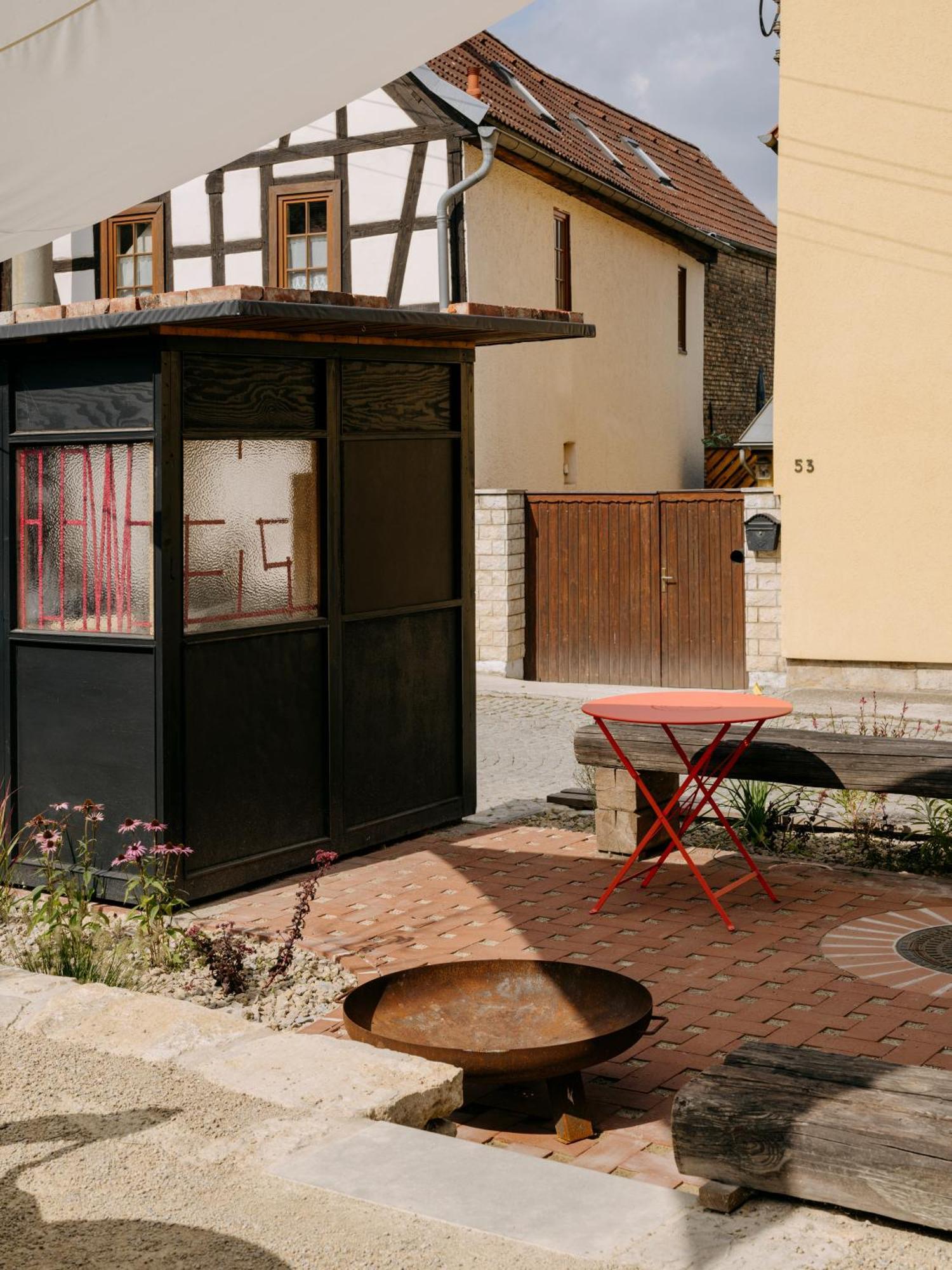 Ferienhaus Jena - Feuer Und Flamme エクステリア 写真